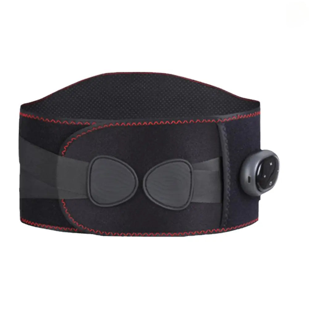 Electric Heating Waist Massage Belt Back Support Warm Hot Compress Waist Electric Abdominal Massager