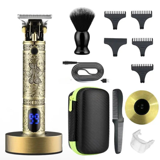 Electric Hair Trimmer Professional Hair for Men Electric Hair Trimmer for Men Haircut with LCD Display