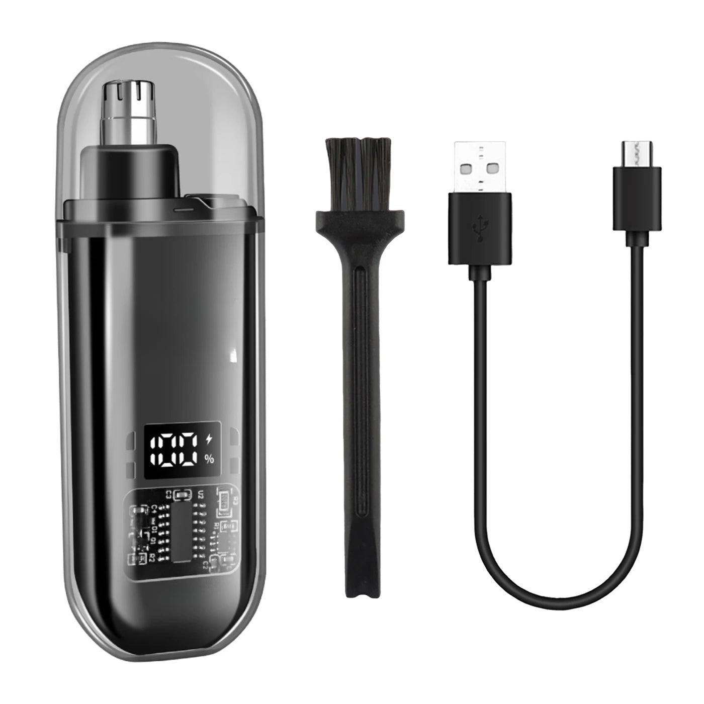 Portable Electric Nose Ear Trimmer Cordless razor Mini Pocket Hair Eyebrow Trimmers for Men usb Rechargeable hair Clipper