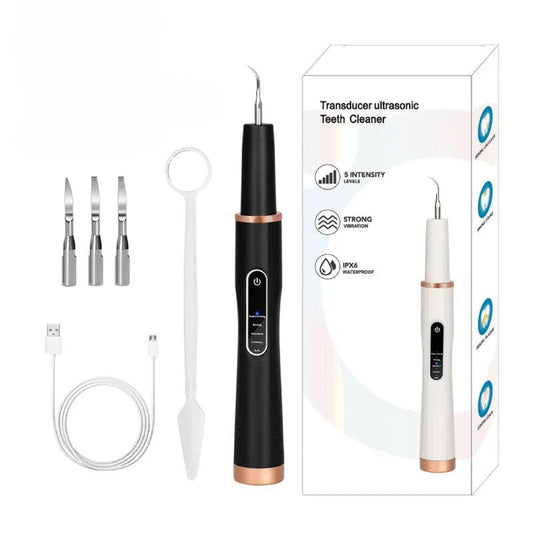 Dental Scaler Ultrasonic Tooth Cleaner Stone Removal Electric Sonic Plaque Remover for Teeth Stain Tartar Calculus whitening