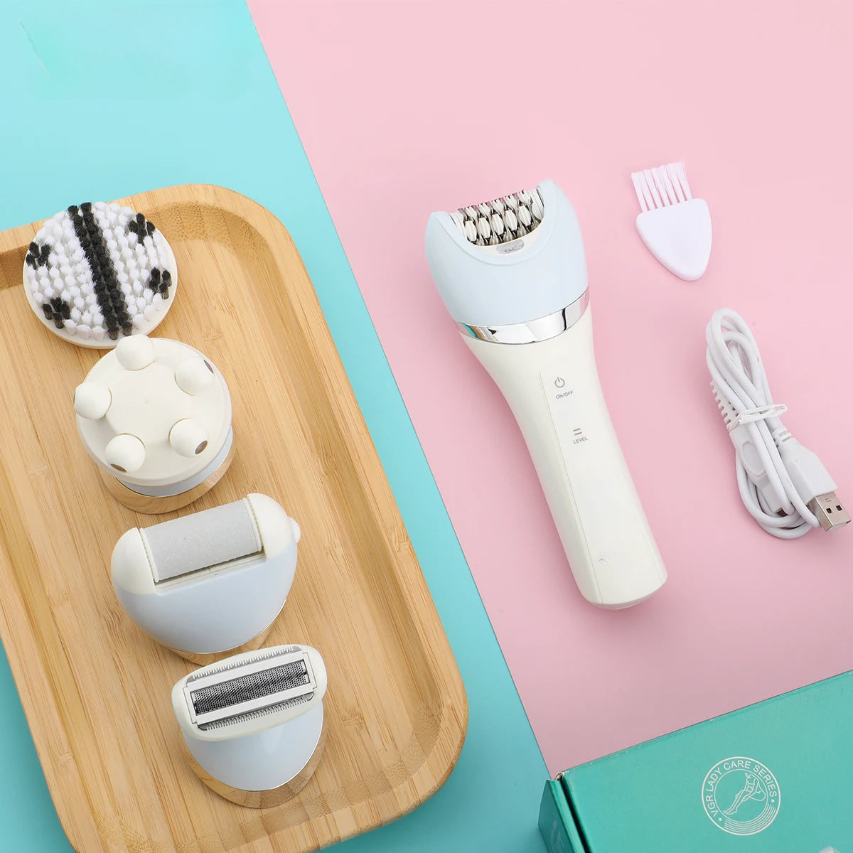 Hair Epilator Electric Lady Shaver Underarms Leg Body Hair Removal Tool Bikini Epilator Portable Epilator for Women