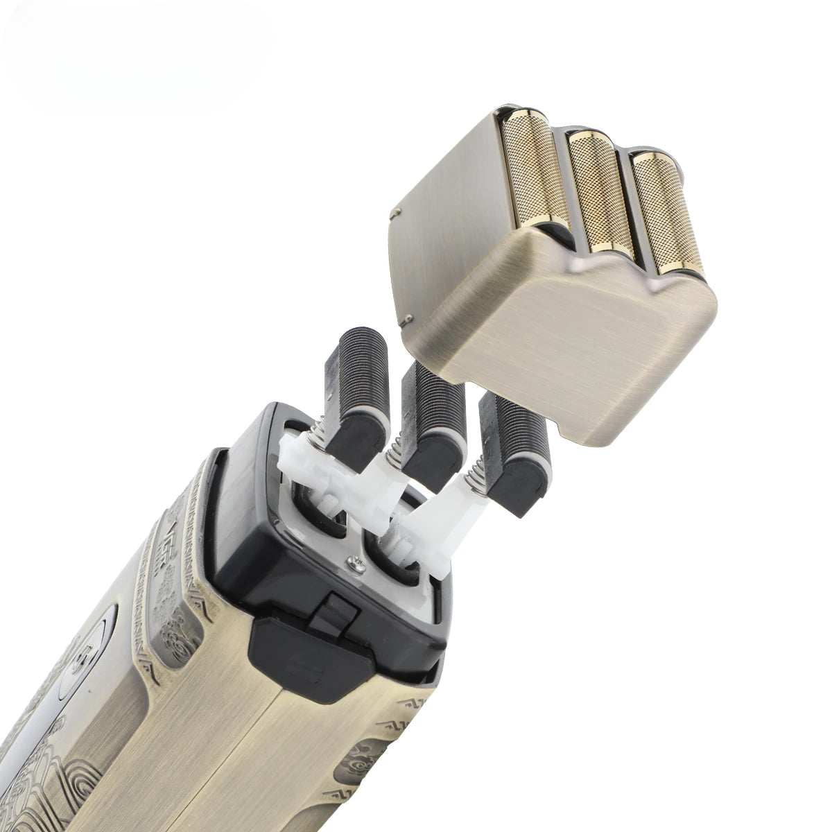 Shaver Professional Electric Razor Shaving Machine Waterproof Beard Trimmer Metal Razor Digital Display Shaver for Men