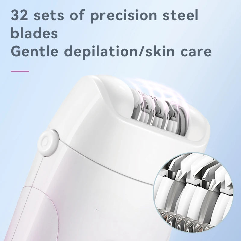 Hair Removal Bikini Epilator Rechargeable Razor Women Underarms Shaver Legs Armpit Hair Foot Callus Remover