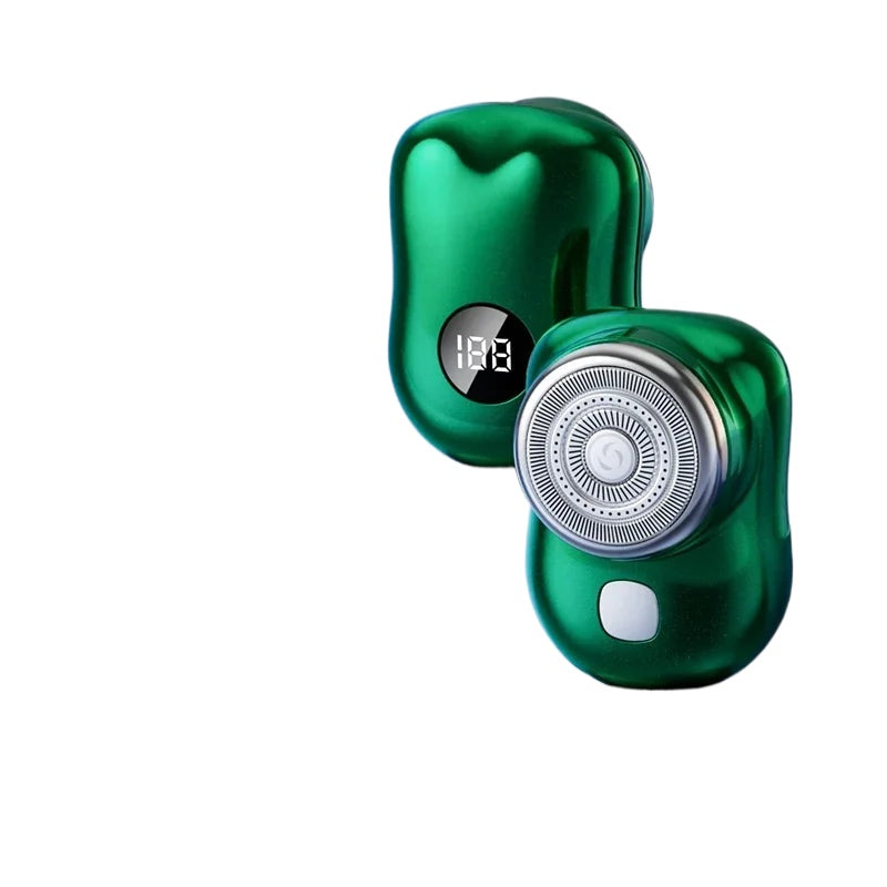 Mini Electric Travel Shaver for Men Pocket Size Washable Rechargeable Portable Painless Cordless Trimmer Knives Face Beard Razor