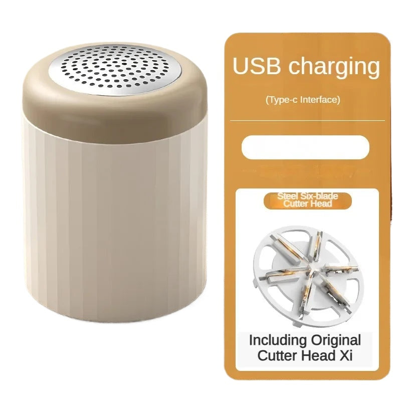 Portable Hair Ball Trimmer USB Rechargeable Mini Electric Lint Remover Fabric Shaver for Clothes Sofa Blanket Lint Removal