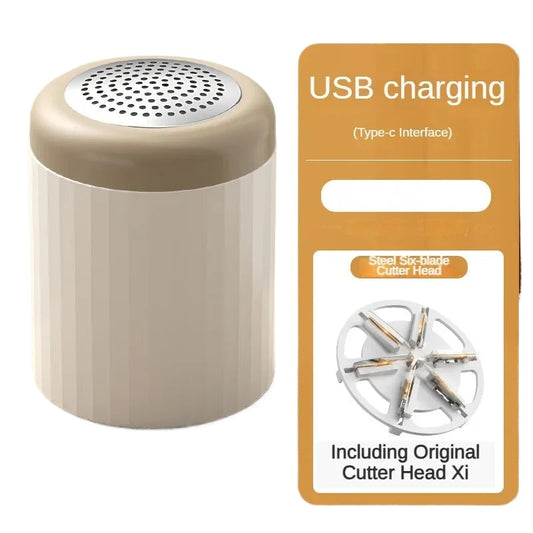 Portable Hair Ball Trimmer USB Rechargeable Mini Electric Lint Remover Fabric Shaver for Clothes Sofa Blanket Lint Removal