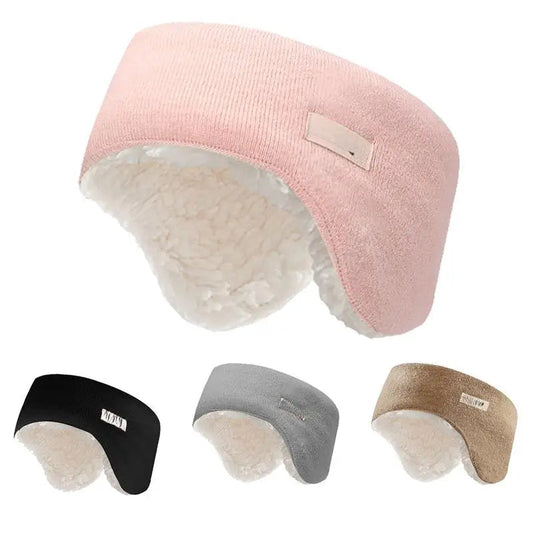 Winter Elastic Fashion Warm Sport Earmuffs for Women Men Unisex Outdoor Skiing Running Riding Windproof Ear Warmer