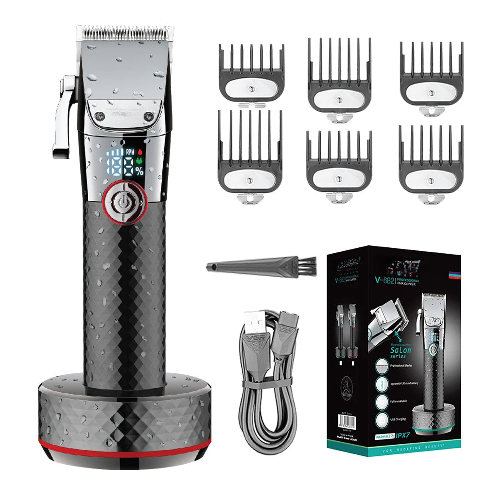 Professional Hair Clipper Men's Barber Beard Trimmer Rechargeable Hair Cutting Machine Hair Trimmer For Men Shaver Haircuter