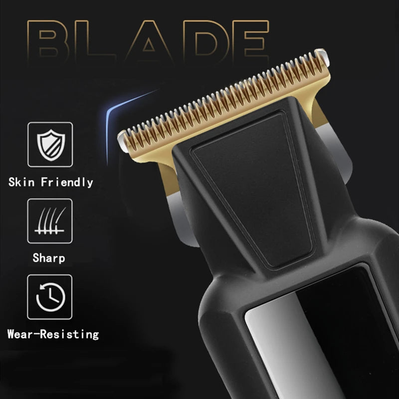Hair Cutting Machine Clipper Electric Trimmer for Men Salon Carving Retro Oil Head Barber Accessories Professional Beard Shaving