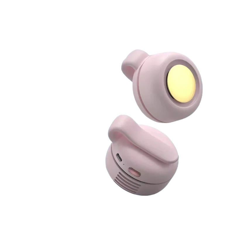 Small Whirlwind Fan Portable Mini Clip Fan Handheld Cute Sports Outdoor Bodypack Fan Summer USB Charging Silent Pocket Fan