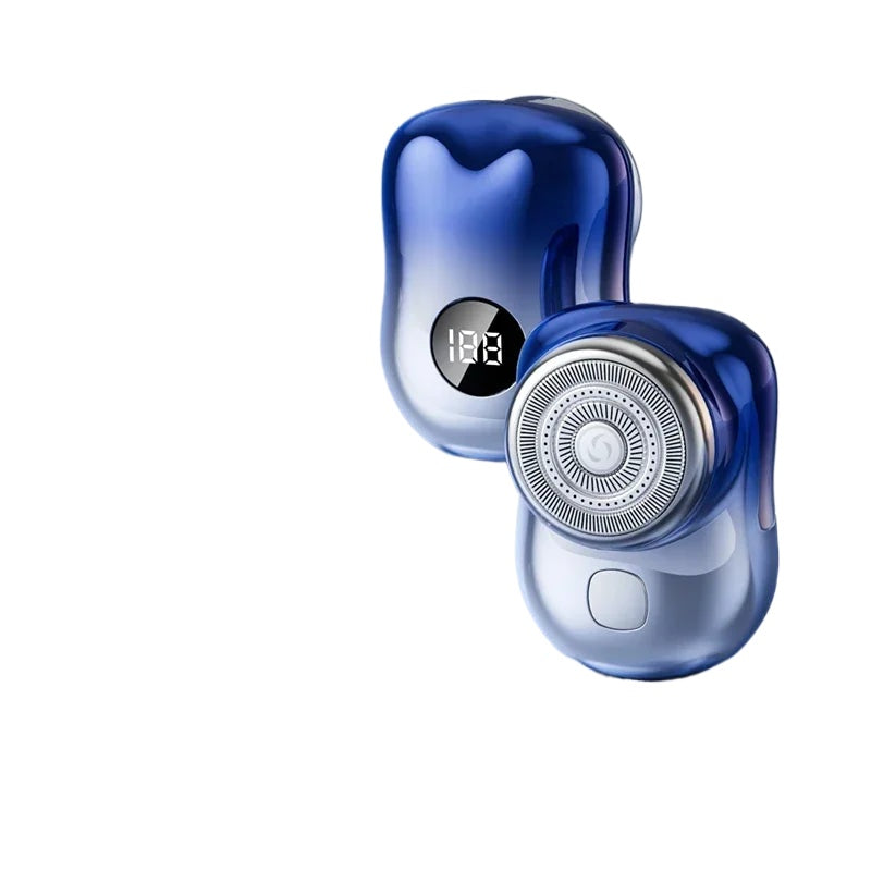 Mini Electric Travel Shaver for Men Pocket Size Washable Rechargeable Portable Painless Cordless Trimmer Knives Face Beard Razor