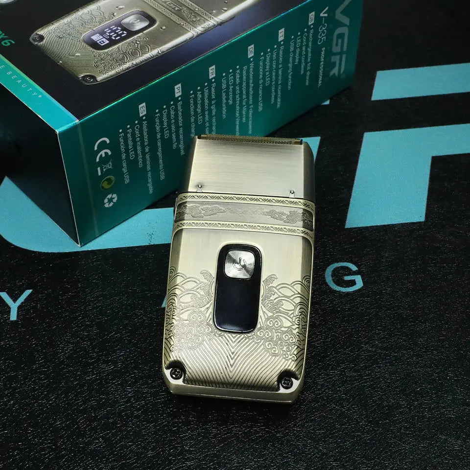 Metal Wet Dry Electric Shaver For Men Beard And Hair Facial Electric Razor Balds Head Shaving Machine Rechargeable