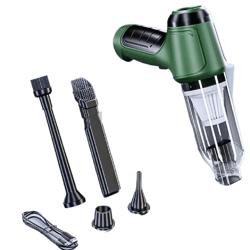 Car Vacuum Cleaner 26000PA Strong Suction Wireless Portable Vacuum Cleaner Dual Use Mini Handheld Cleaning for Car Home Desktop