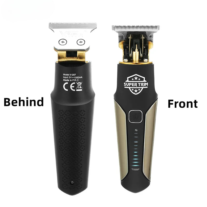 Hair Cutting Machine Professional Hair Clipper Electric Beard Trimmer Cordless Haircut Machine T9 Zero Cutting Machine