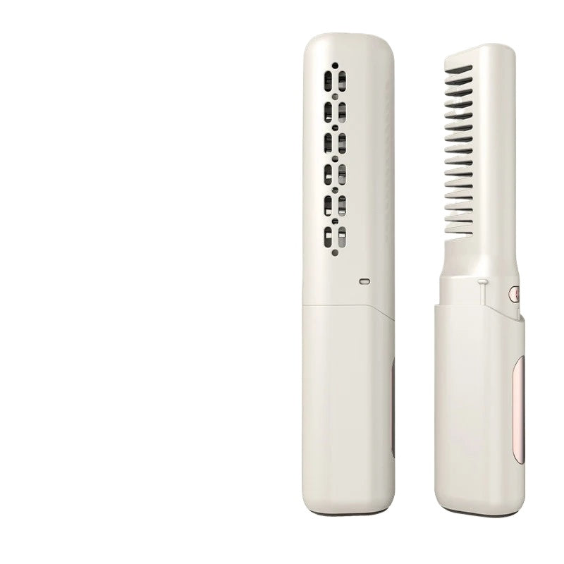 Cordless Compact Hair Straightening Brush Automatic Power Off Protection Portable A Smooth Comb Not Harmful To Hair Anti-scald