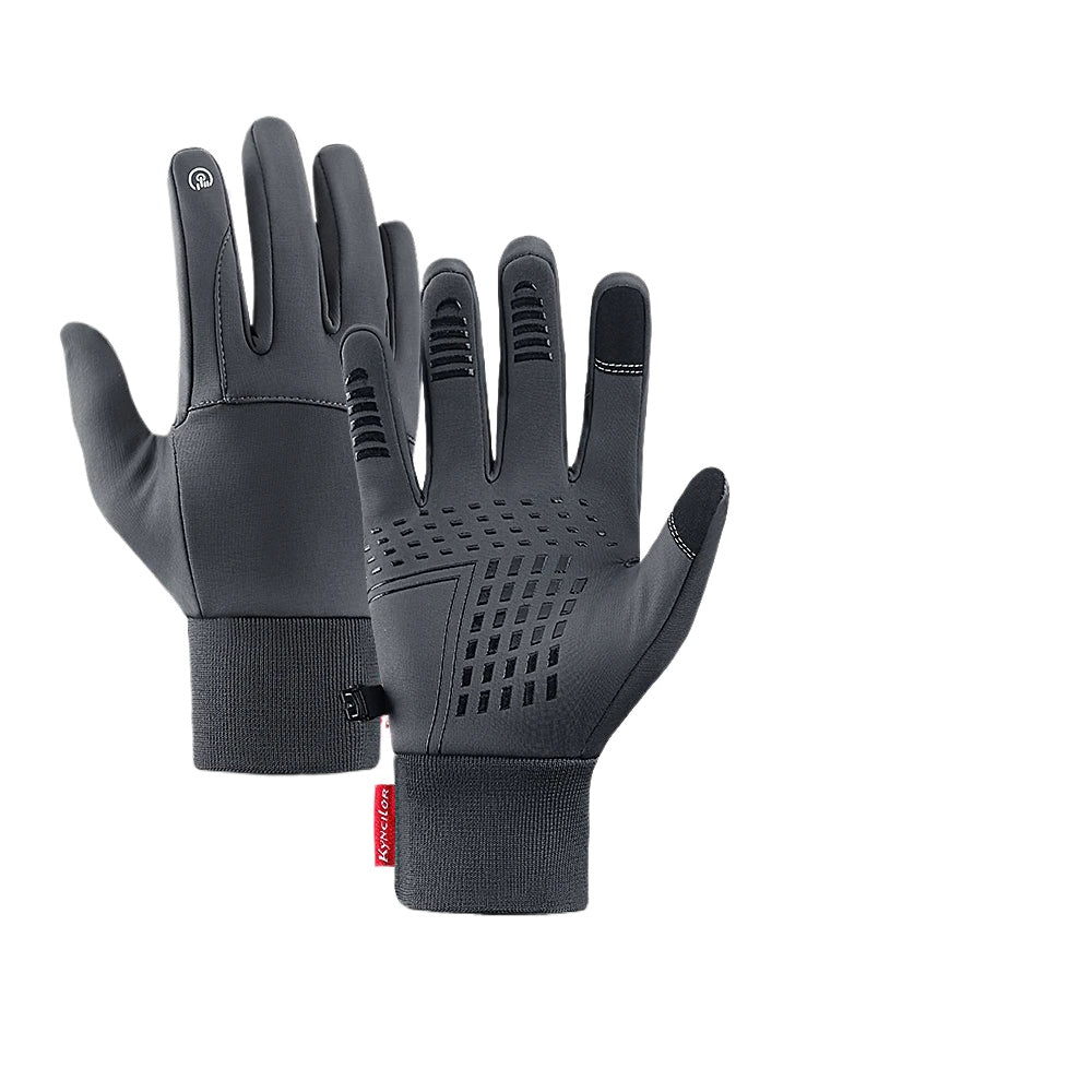 Waterproof Cycling Gloves Winter Touch Screen Bicycle Gloves Outdoor Scooter Windproof Riding Motorcycle Ski Warm Bike Gloves