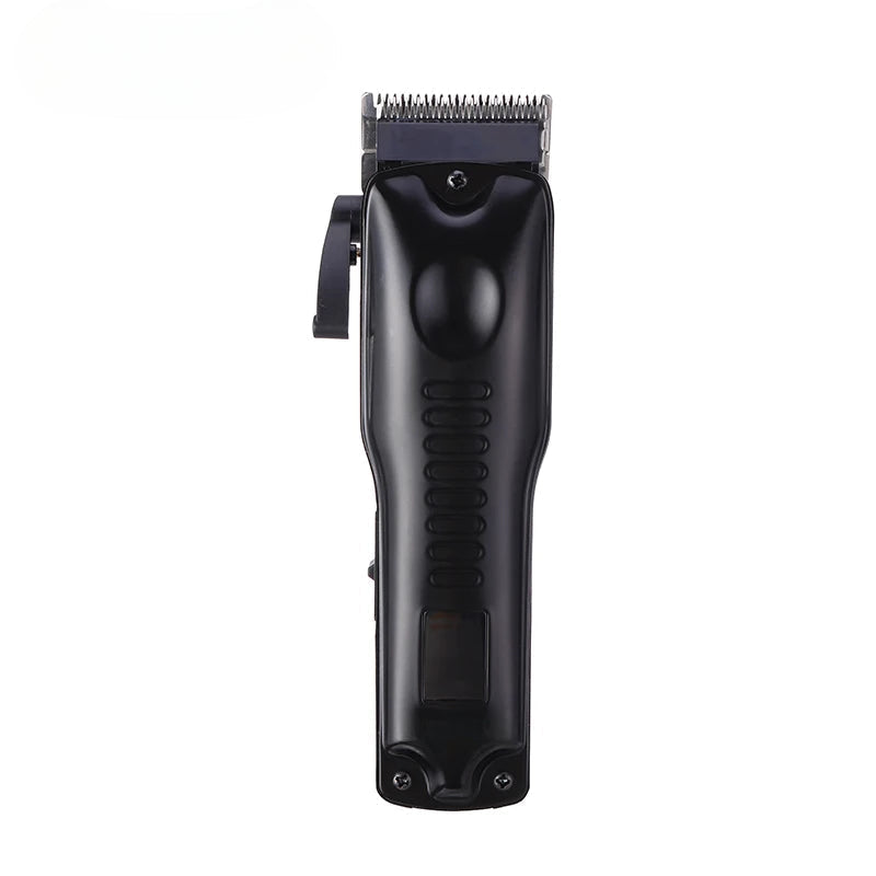 8W Barber Hair Clipper Fade Blade Hair Trimmer Men Rechargeable Cordless Electric Taper Hair Cutting Machine LCD Display