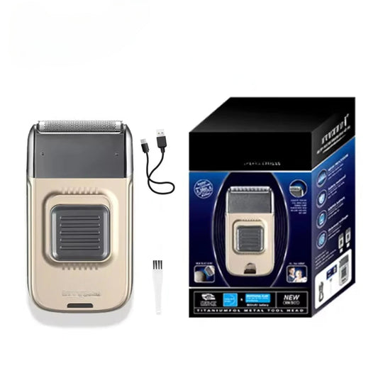 Rechargeable razor Portable Travel Beard Trimmer Reciprocating Cordless Shaving Machine for Men