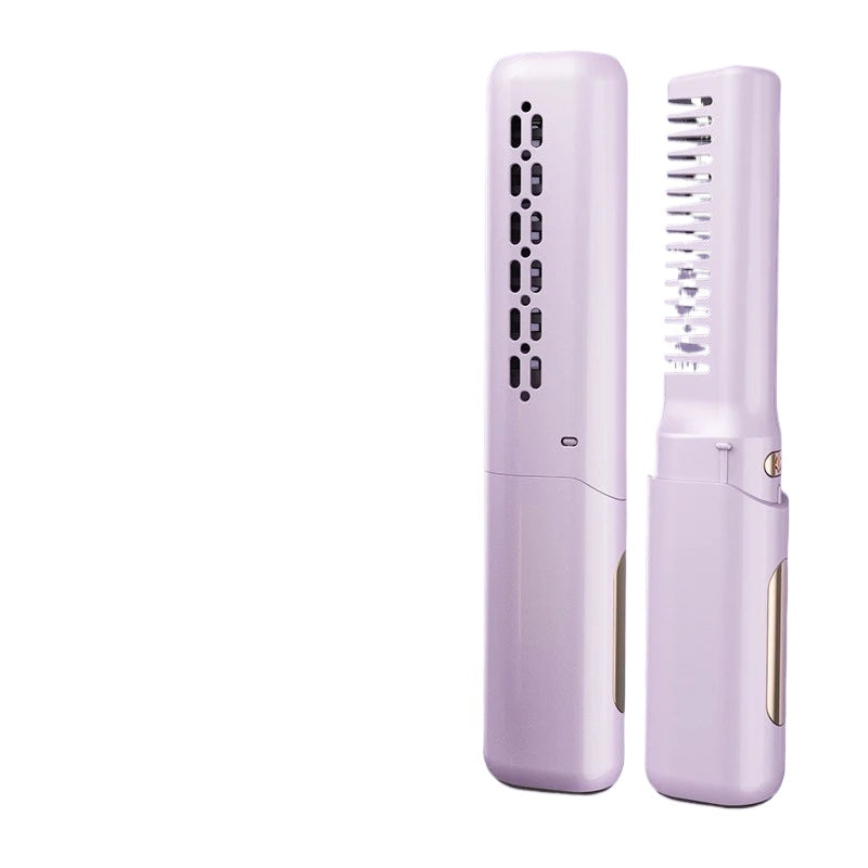 Cordless Compact Hair Straightening Brush Automatic Power Off Protection Portable A Smooth Comb Not Harmful To Hair Anti-scald