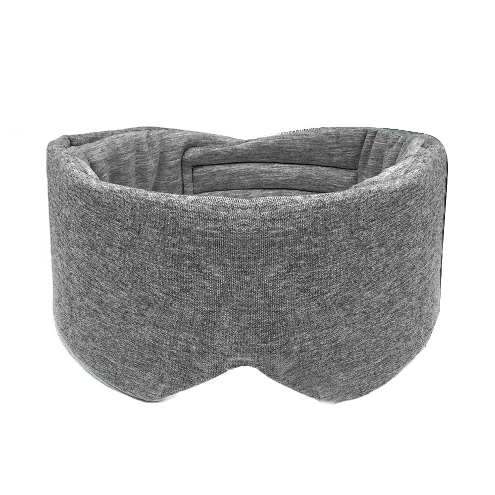Cotton Silk Sleep Mask Blockout Eye Cover Eye Patch Women Men Soft Portable Blindfold Travel Eyepatch Sleeping Eye Mask