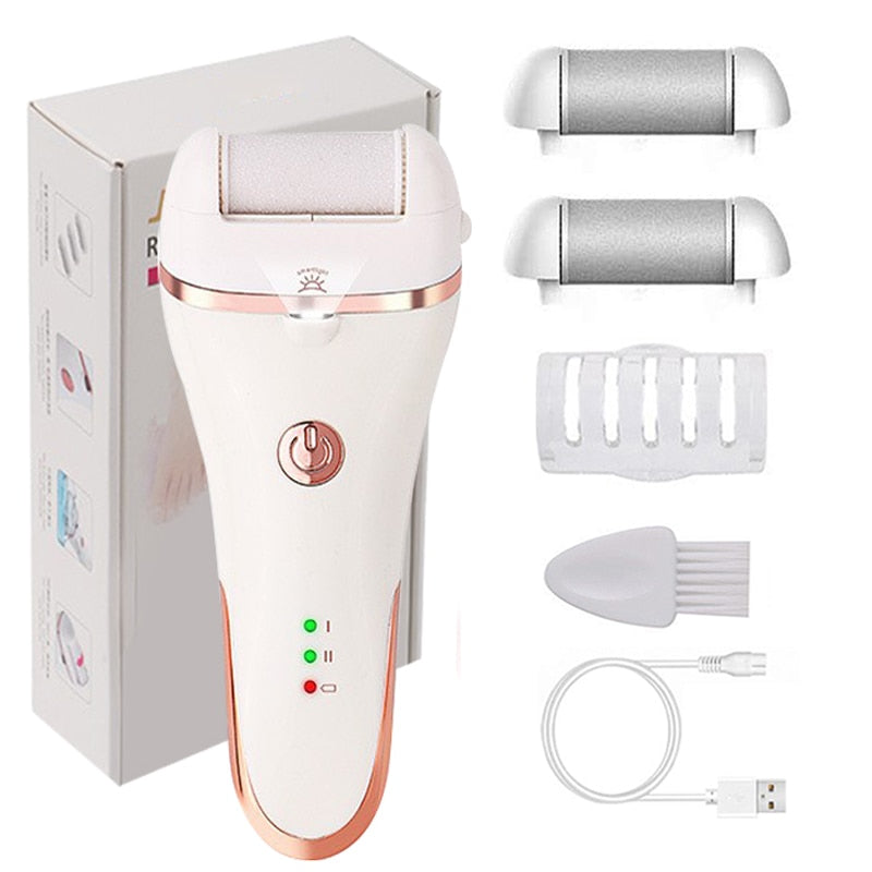 Charged Electric Foot File for Heels Grinding Pedicure Tools Professional Foot Care Tool Dead Hard Skin Callus Remover