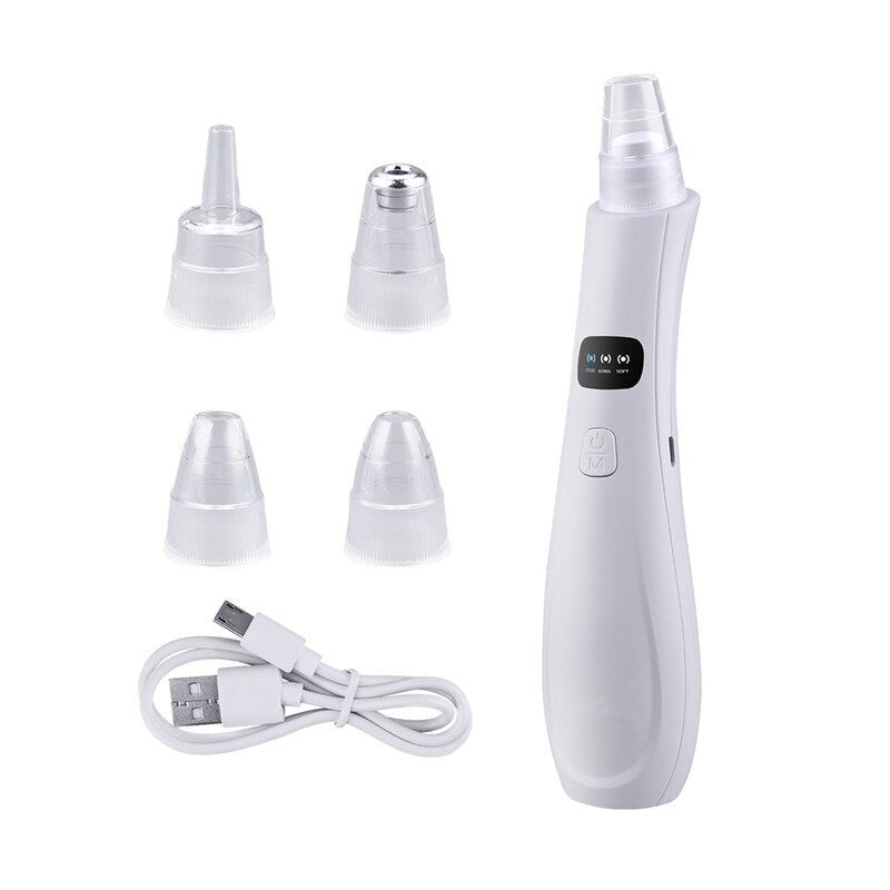 Blackhead Remover Face Nose Deep Cleaner Pore Acne Pimple Removal Vacuum Suction Facial Diamond Beauty Clean Skin Tool
