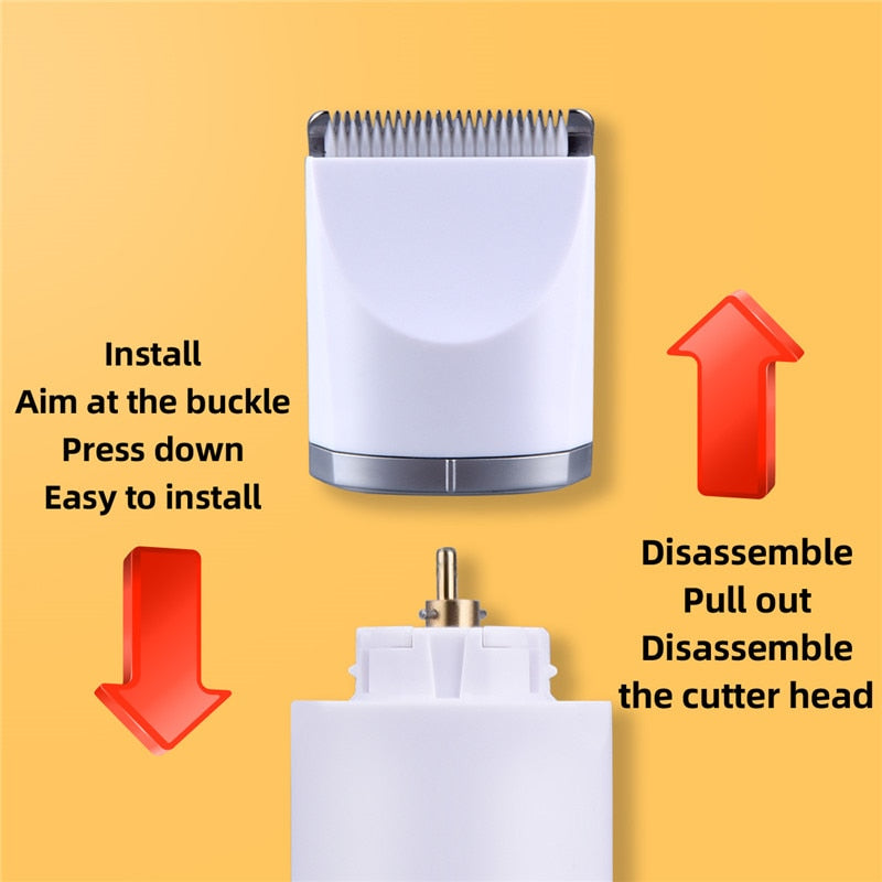 4 In 1 Multifunction Dog Hair Cutter Professional Pet Nail Polisher Electric Pet Cat Clipper Pets Haircut Shaver Mower