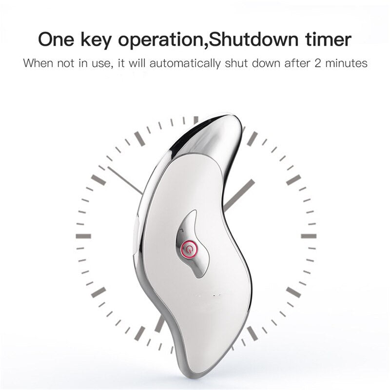 Guasha Face Lifting Tool Skin Care Massage Electric Facial Body Slimming Tools Wrinkle Removal Device Warmer Scraping Tools