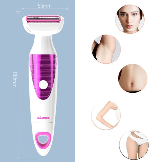 5 in 1 Portable Electric Hair Removal Women Epilator Painless Lady Shaver Private Shavers Body Depilator USB Recharge
