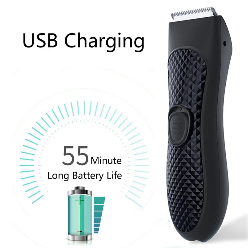 Portable Electric Hair Clipper For Men Hair Cutter Beard Trimmer USB Rechargeable Barber Blade Shaver Razor Waterproof Machine