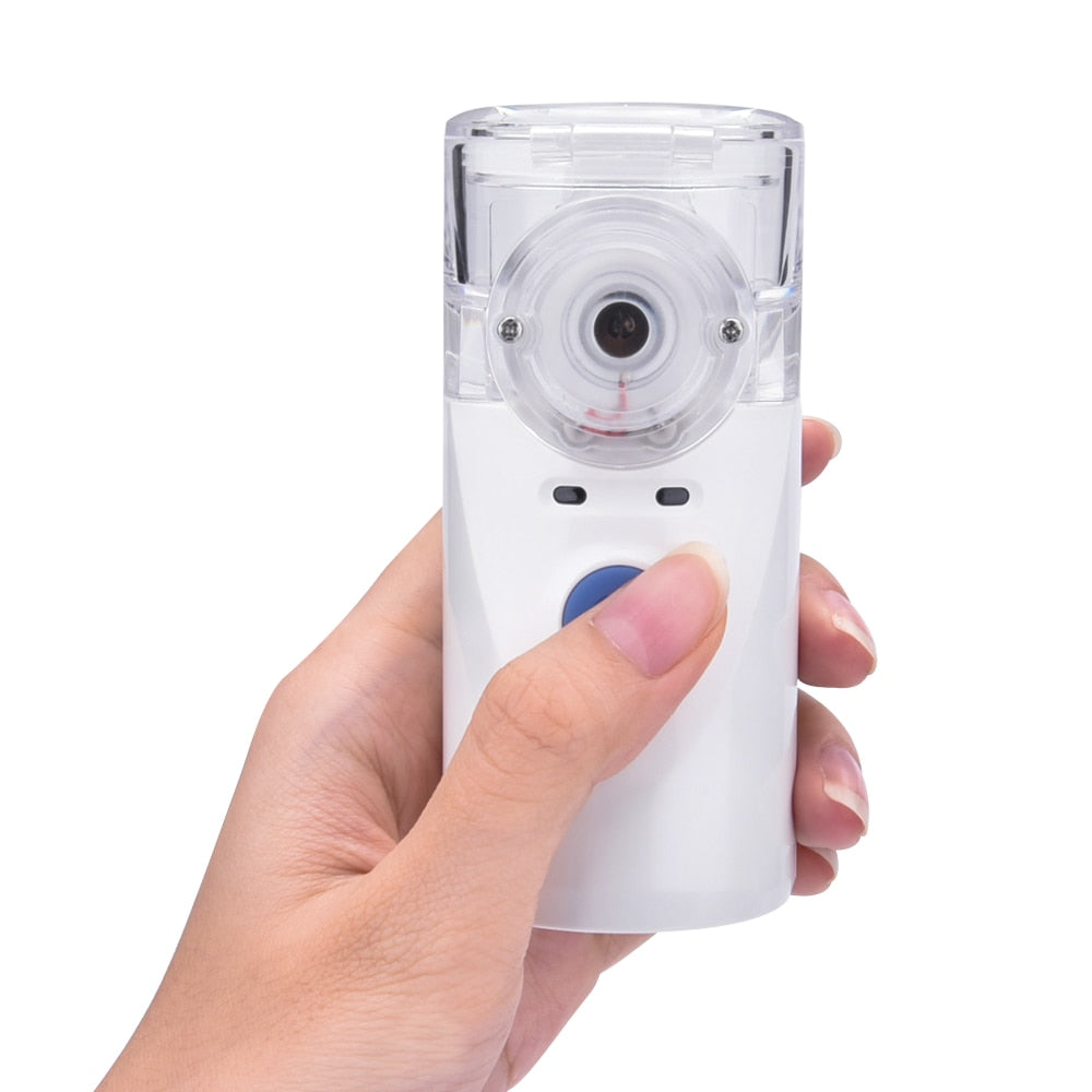 Health Care Inhale Nebulizer Mini Portable Steaming Inhaler For Adult Rechargeable Mesh Atomizer Inalador Nebulizador