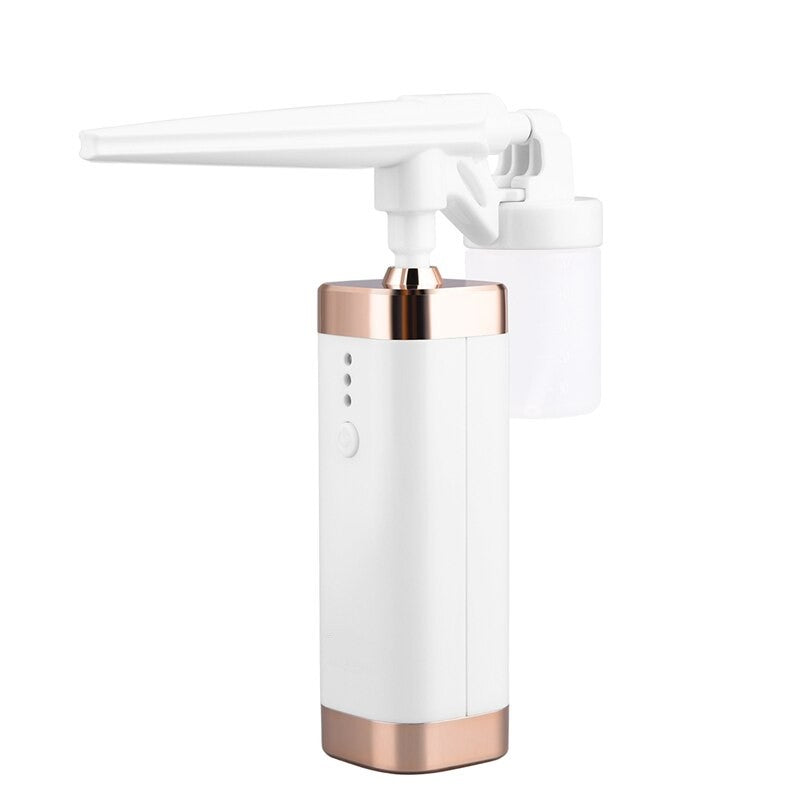 Portable Air Compressor Spray Gun 50ml USB Rechargeable Airbrush Facial Moisturizing Sprayer Mist