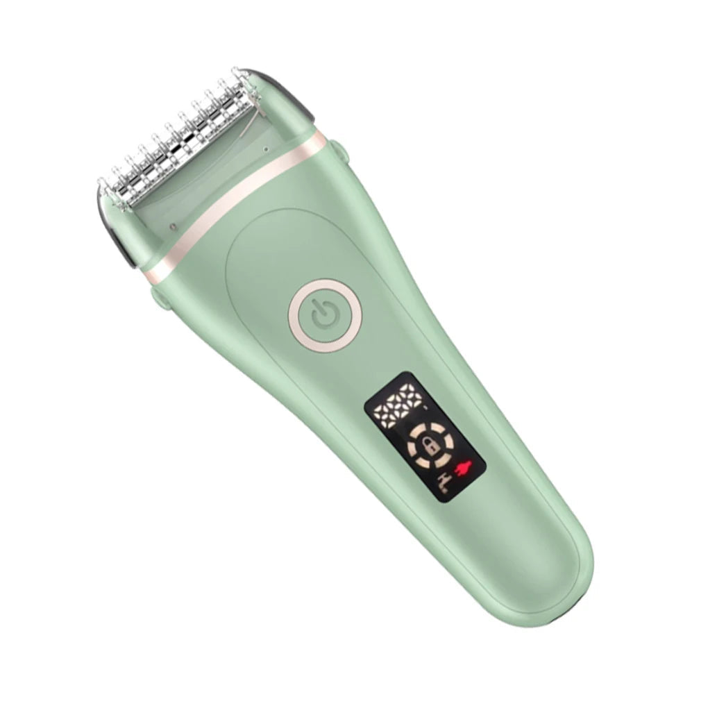 Electric Shaver Women USB Hair Remover Fast Charging Painless Waterproof LED Display Trimmer