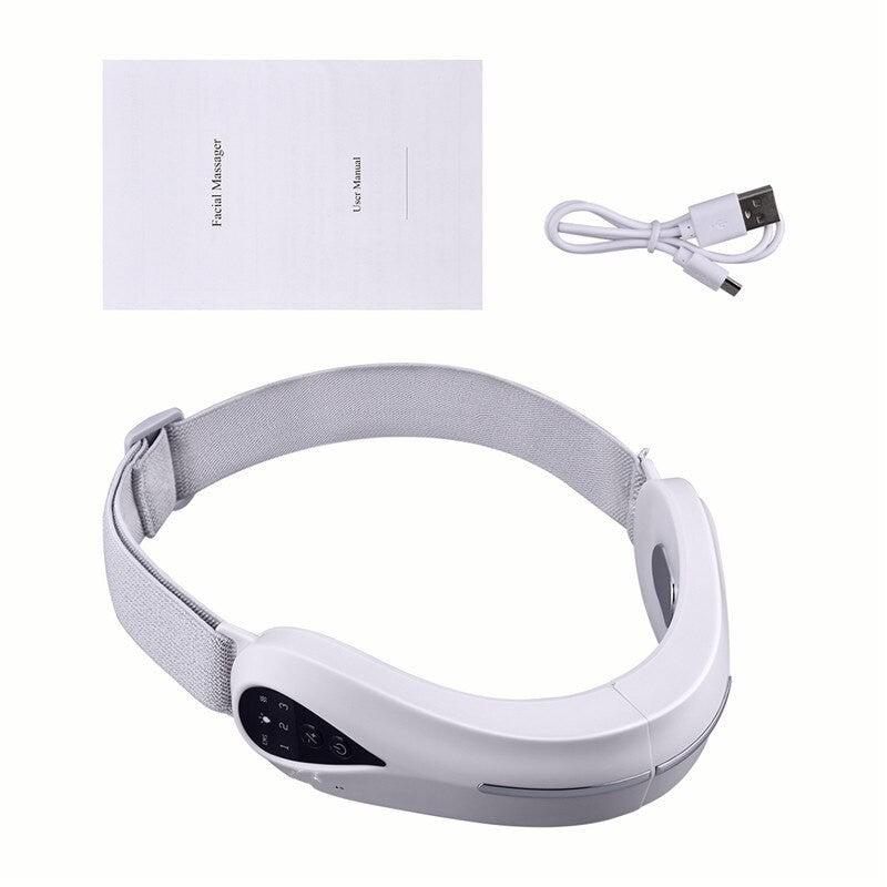 Face Lifting Machine V-Face Shaping Massager Vibration Slimming Double Chin Reducer V-Line Cheek Lift Up Face Slimming