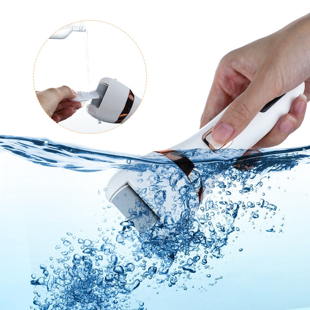 Electric Foot File Two-Speed Adjustment Pedicure Tools Dead Skin Callus Remover USB Foot Grind Machine Portable Foot Care Tool