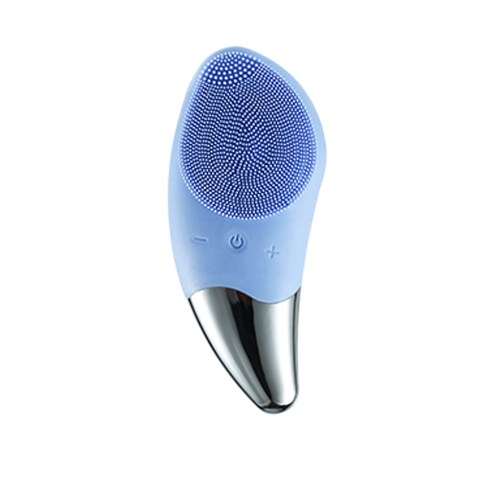 Mini Electric Facial Cleansing Brush Sonic Face Cleaner Deep Pore Cleaning Skin Massager Face Cleansing Brush Device