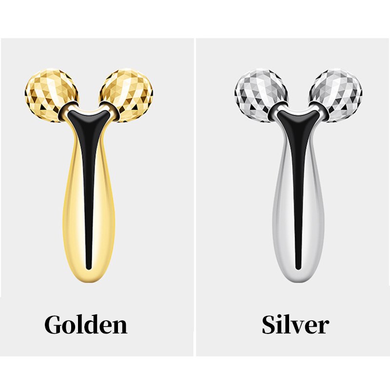 3D Roller Massager Portable Facial Body Massage Lifting Slimming V-face 360 Rotate Thin Face Wrinkle Remover Y Shape Relaxation