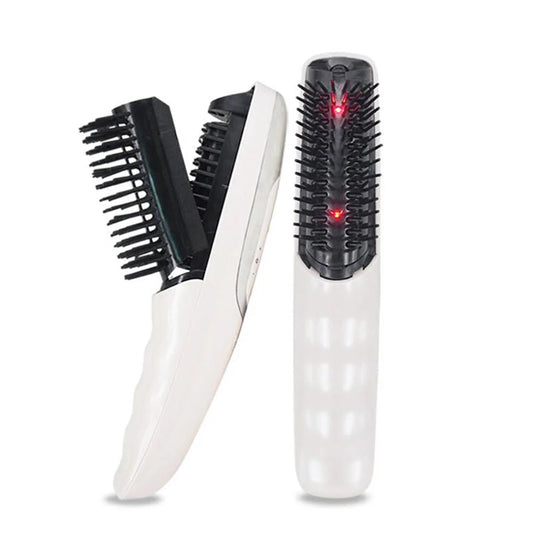 Hair Growth Care Electric Wireless Infrared Ray Massage Comb Hair follicle Stimulate Anti Dense Anti Hair-loss Head Massager