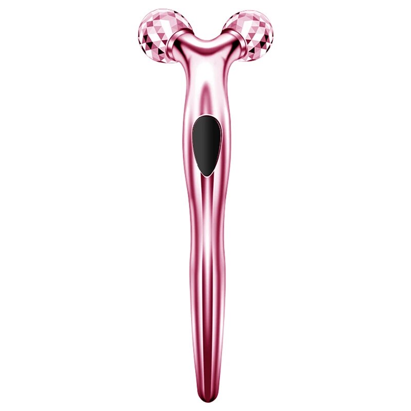 3D Face lift Roller Massager Massage Instrument 360 Rotate Roller Massager Y Shape For Face Lifting Wrinkle Remover