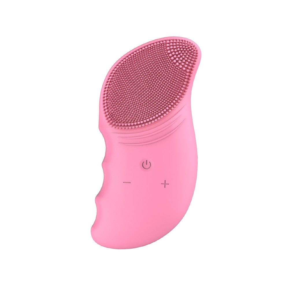 Mini Face Brush with Facial Cleansing Brush Face Massager for Deep Cleansing Blackhead & Makeup Remover