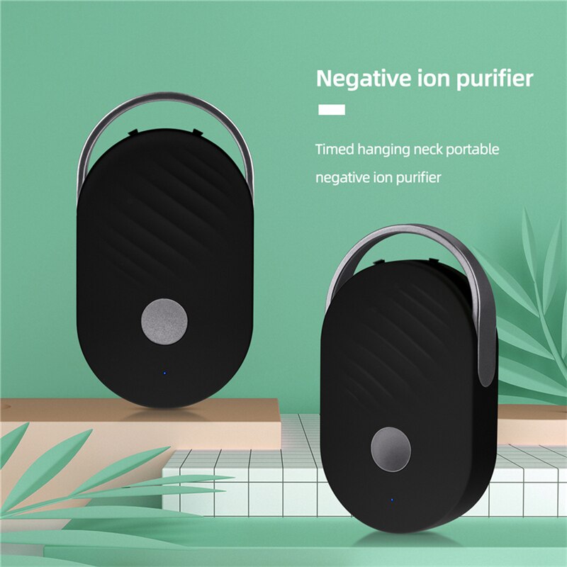 Mini lanyard Portable Air Purifier Cleaner Negative Ion USB Mini Home Vehicle Air Cleaner Deodorizer Traveling Machine