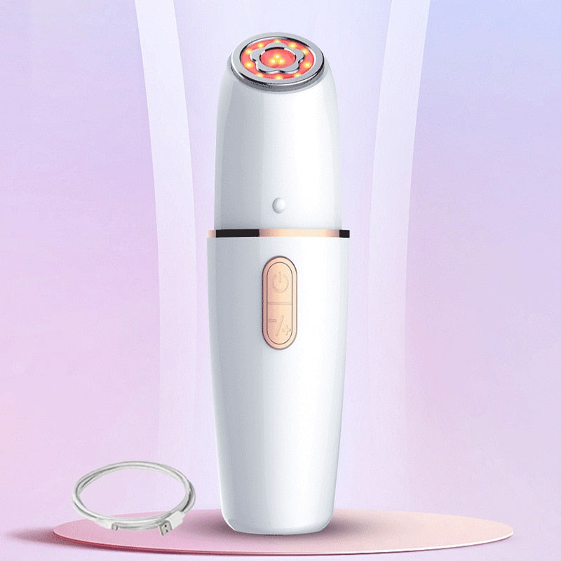 6 In 1 RF Face Massager Skin Rejuvenation Facial Lifting Beauty Vibration Wrinkle Removal Anti Aging Radio Frequency