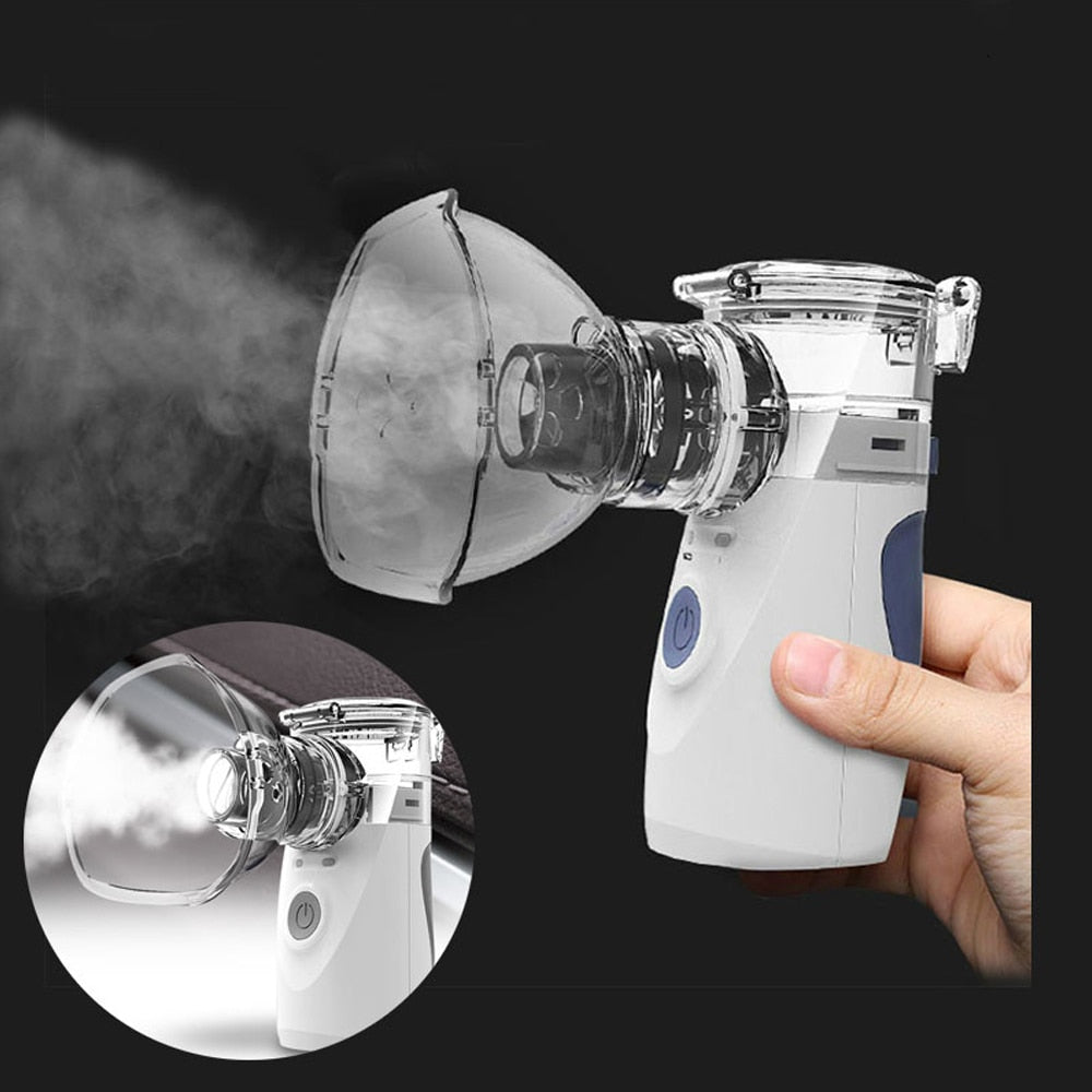 Mini Portable Nebulizer Handheld Nebulizer Home Daily Travel Use Silent Inhaler Mist Inhaler Atomizer Machine Adult