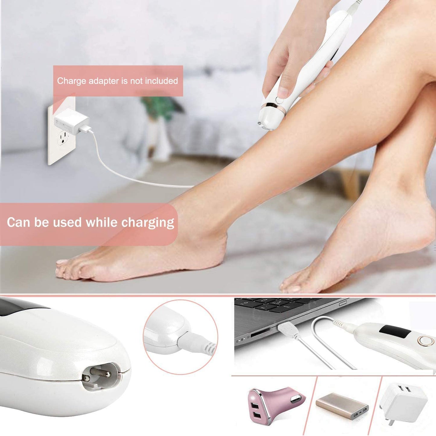 Electric Razors for Women Ladies Electric Shaver for Legs and Underarms Cordless Rechargeable Body Hair Remover with LED Display