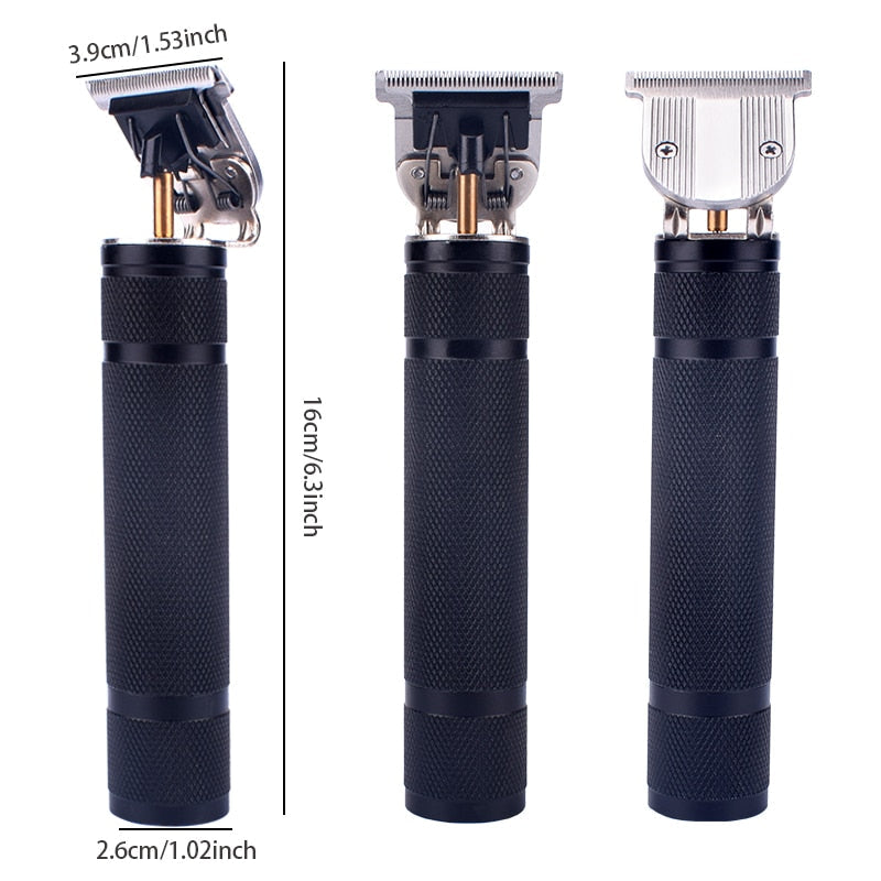 Hair trimmer Barber Haircut Rechargeable hair Clipper Cordless For Men Hair Cutting Machine Beard trimmer 0mm razor shaver