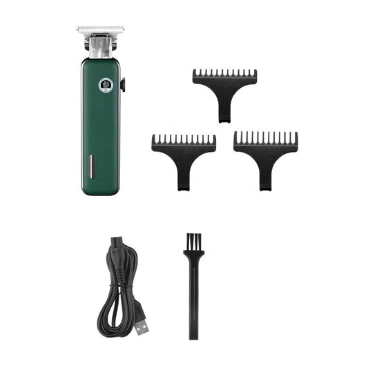 Professional Barber Hair Trimmer T-blade Dry-shaving and Fading Hair Clipper All-around Outlining Close-cutting Machine