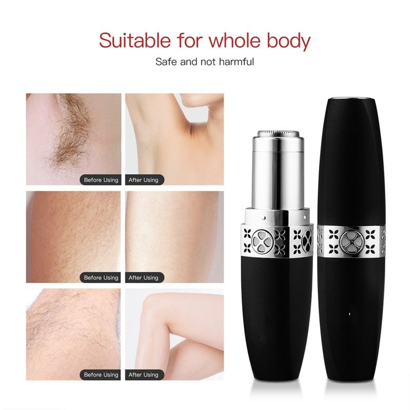 Lipstick Electric Epilator Women Portable Hair Removal USB Rechargeable Trimmer For Whole Body Hair Remover Shavers Lady Rozor