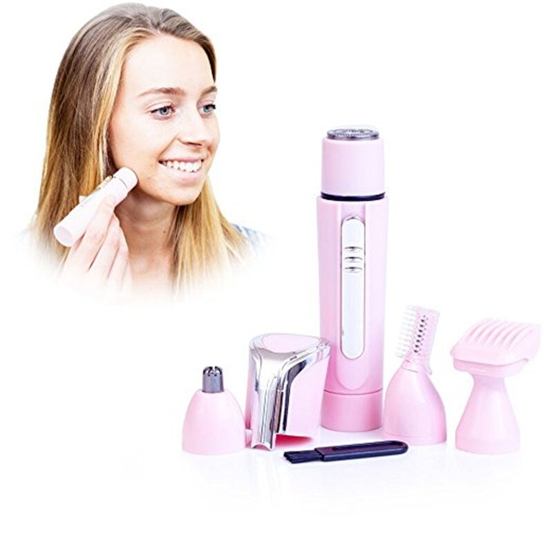 Electric Mini Facial Painless Hair Trimmer Multifunction Hair Removal Face Shaver Portable Remover Epilator Women Beauty Tool