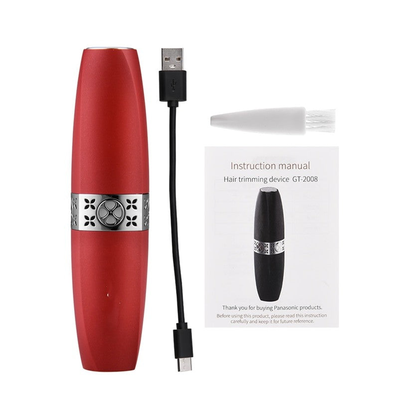 Lipstick Electric Epilator Women Portable Hair Removal USB Rechargeable Trimmer For Whole Body Hair Remover Shavers Lady Rozor