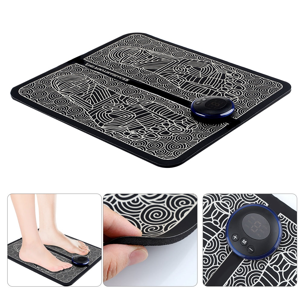 EMS Foot Massage Mat Foot Massage Relax Body Relieve Pain Reduce Fatigue Health Care Tool
